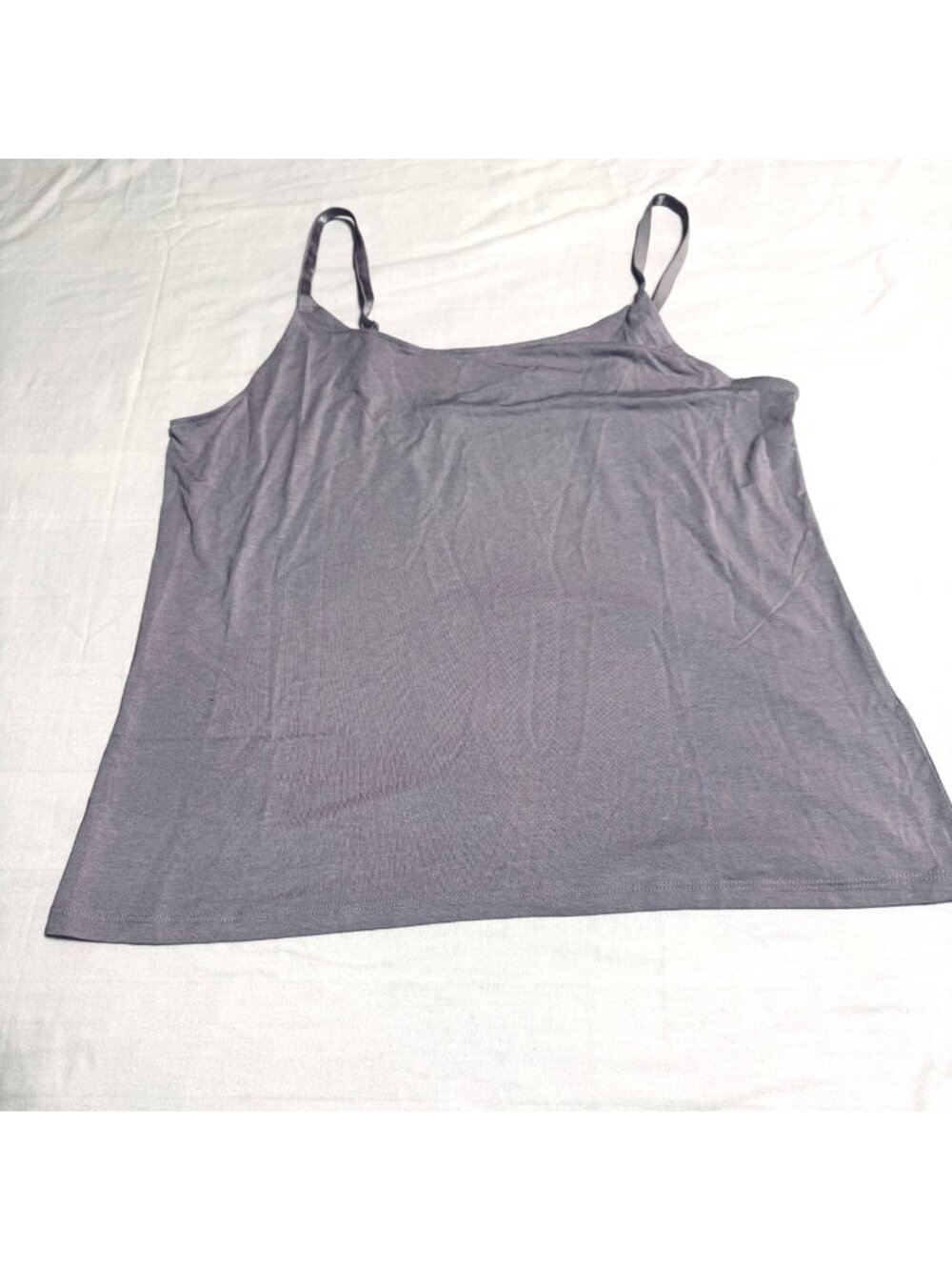 3 New Coldwater Creek Everyday Essential Camisoles L Large Lavender Ivory White